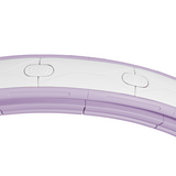 Weighted Hula Hoop with 400g Gravity Ball & Digital Counter – Adjustable 16-Section Fitness Hoop, Purple