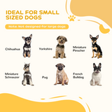 PawHut 3-Panel Freestanding Wooden Dog Gate with Support Feet – Foldable Safety Barrier for Small Dogs, White