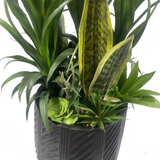 Artificial Yucca Display in Decorative Pot – Realistic Faux Plant for Home, Office & Commercial Spaces