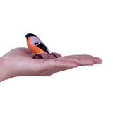 Mojo European Bullfinch Figurine – Hand-Painted Realistic Bird Model, Enthusiast Collection