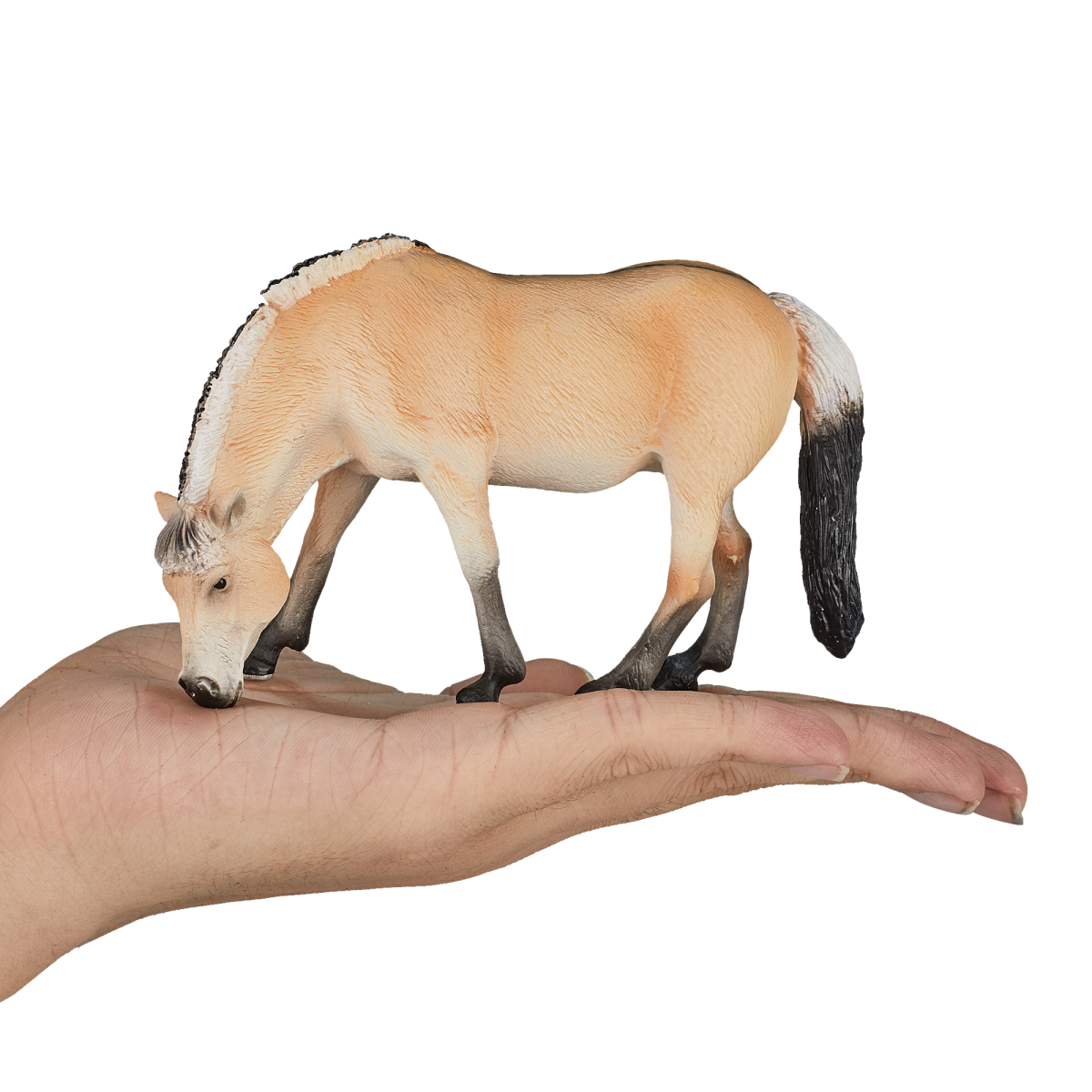 Mojo Fjord Mare Figurine – Realistic Norwegian Horse Model