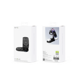 WYEFLUX 3-in-1 Magnetic Wireless Fast Charging Station for Phone, Earbuds & Apple Watch, Black