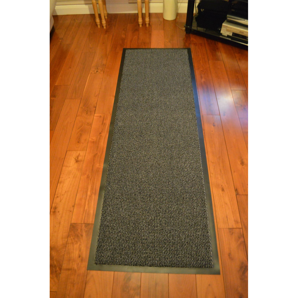 Super Hard-Wearing Barrier Mat 80 x 180 cm – Heavy Footfall Entrance Mat for Home and Work, Grey