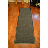 Super Hard-Wearing Barrier Mat 80 x 180 cm – Heavy Footfall Entrance Mat for Home and Work, Grey