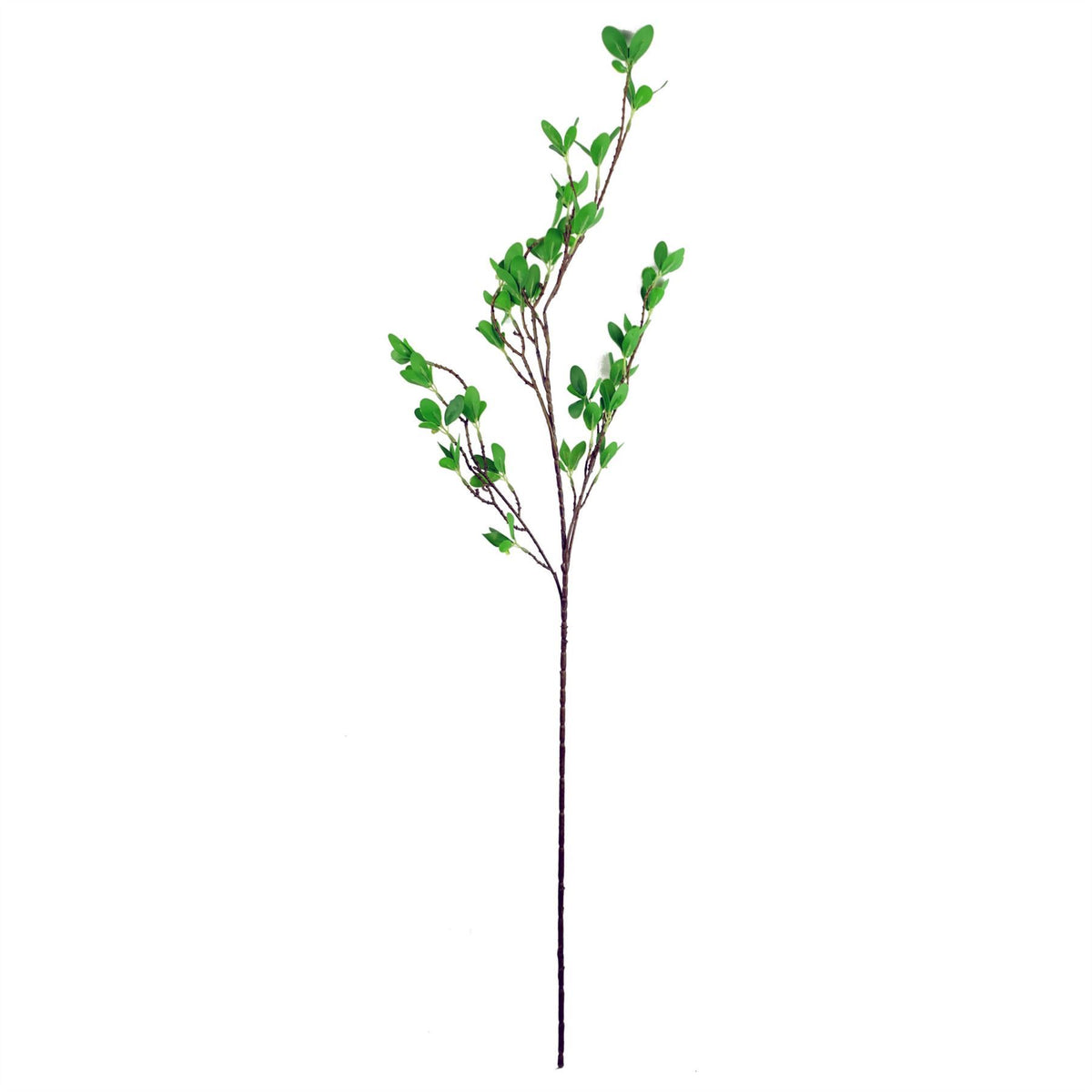 Leaf Large Artificial Mini Leaf Ficus Spray Stems with Wired Stalks, Pack of 6 – 100cm Foliage Decor