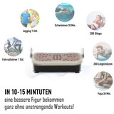 HOMCOM Vibration Plate Machine with 99 Speed Levels, LED Display & Remote – Home Gym Fitness Trainer