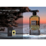 Anfar London Midnight Homme Intense Extrait de Parfum for Men 100ml – Woody Spicy Fragrance