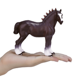 MojoFun Shire Horse Toy Figurine – Realistic Horse Model