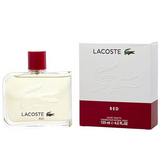 Lacoste Red Eau de Toilette Spray 125ml for Men – Fresh Fruity & Woody Daytime Fragrance