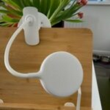 Native Lighting Clip-On Mini Desk Lamp with Flexible Gooseneck – Free-Standing or Clamp-On Light