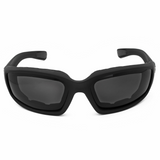 3 Pairs Motorcycle & Cycling Riding Glasses – Wind Resistant Sports Goggles for Men & Women, Grey/Clear/Yellow Lenses