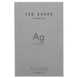 Ted Baker Ag Silver Eau de Toilette 100ml – Fresh & Citrus, Aromatic Fragrance for Men
