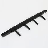 Triple Folding Guitar Stand Rack Holding 3 Guitars – Acoustic, Electric and Bass Guitar Holder, Black