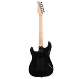 Glarry GST Electric Guitar Kit with Black Pickguard, Basswood Body & Maple Neck – Beginner Set, Dark Blue