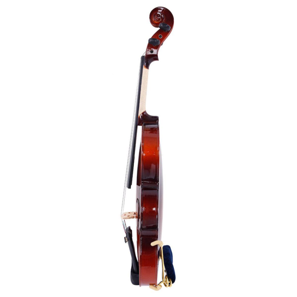 GV100 4/4 Full-Size Acoustic Violin Set with Case, Bow, Rosin & Shoulder Rest – Natural