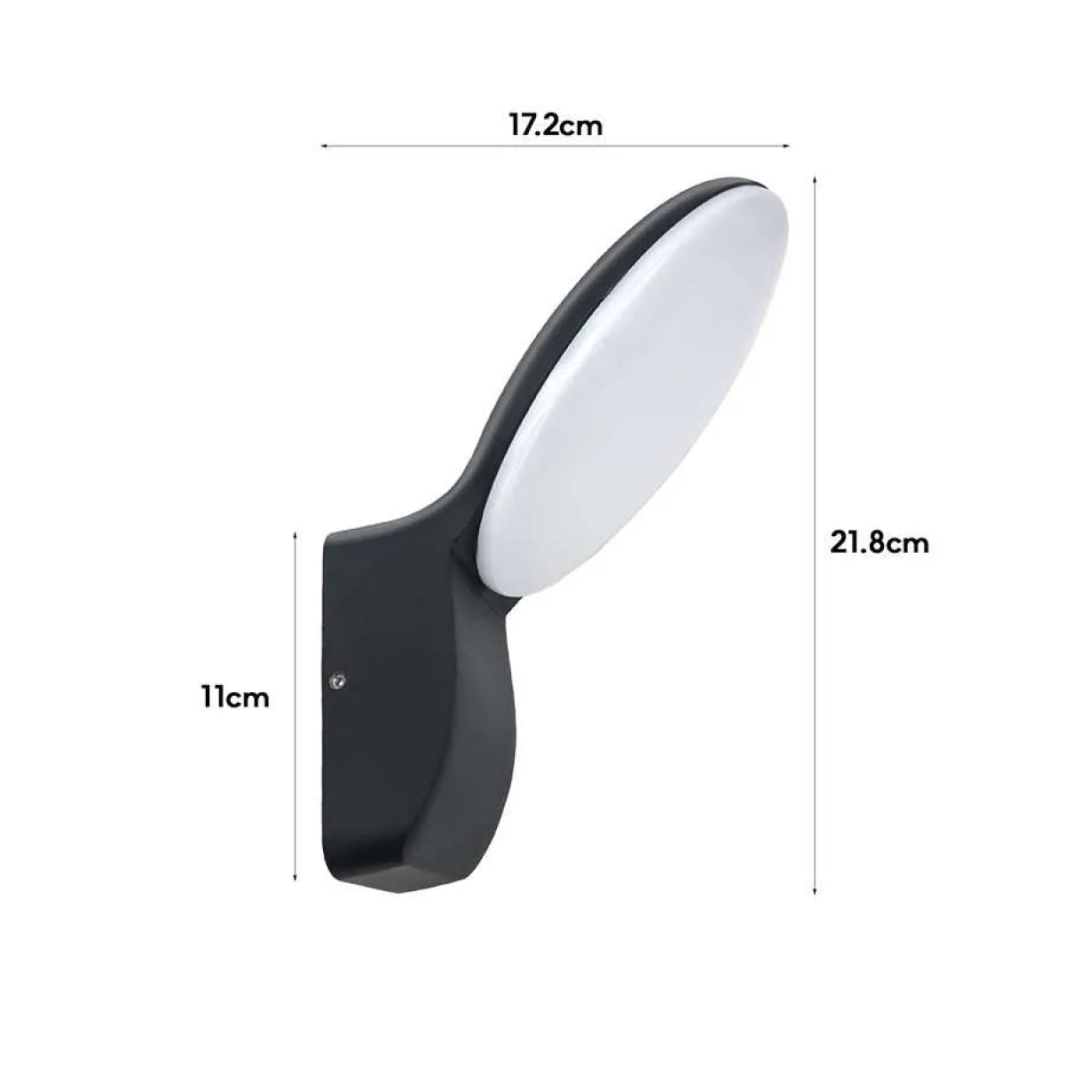 LED Outdoor Patio & Garden Wall Light