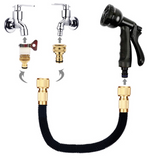 Expandable Garden Hose Pipe, 75ft (22.5m) with 8-Pattern Spray Gun – Flexible Garden Watering Hose