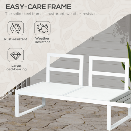Outsunny Garden Corner Sofa Set cushion detail