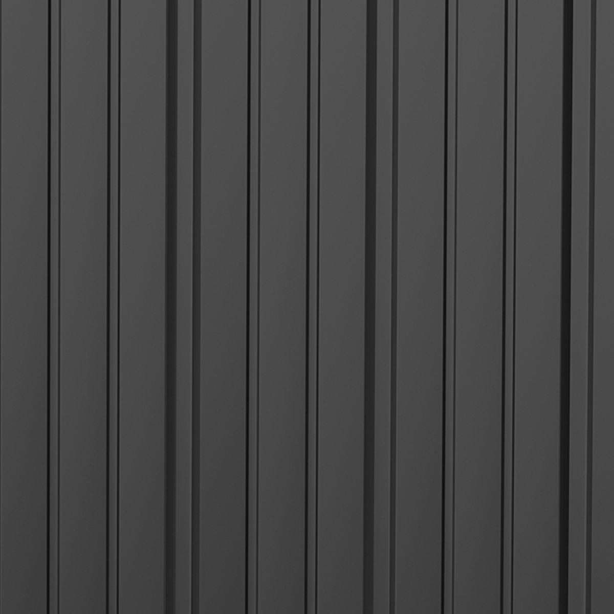 Metal Garden Shed with Lockable Door & Sloped Roof – Galvanised Steel Tool Storage, 161.5 x 94.5cm, Black