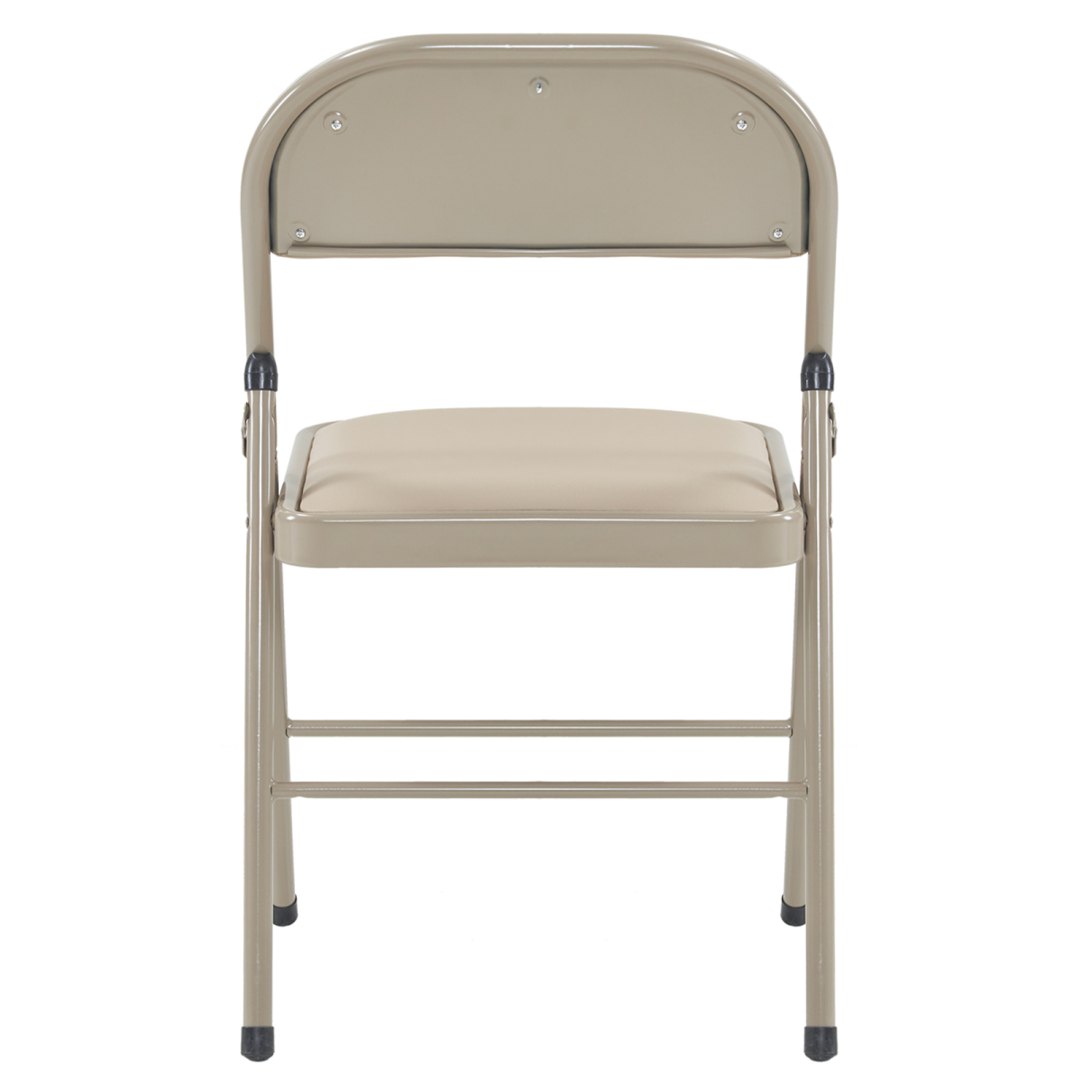 4pcs Foldable Steel & PVC Chairs with Padded Seat – Convention, Exhibition & Event Seating