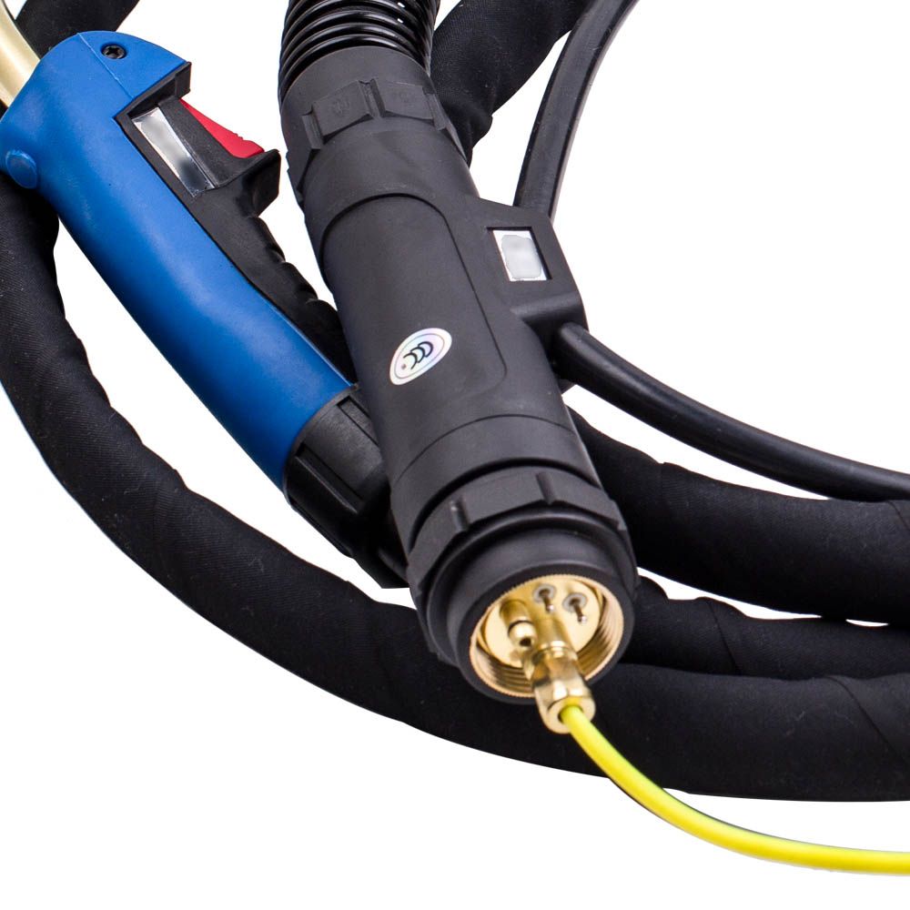 MB501 MIG/MAG Welding Torch Hose Package, 550A Water-Cooled, 4m with Euro Central Connector