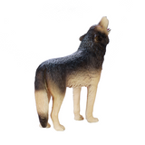 Mojo Timber Wolf Howling Figurine – Realistic Wildlife Toy