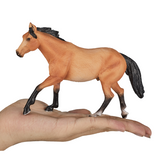Mojo Quarter Horse Buckskin Figurine – Realistic Horse Model