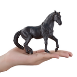 MojoFun Andalusian Black Horse Toy Figurine – Realistic Horse Model
