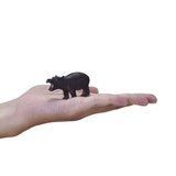 MojoFun Baby Hippo Toy Figurine – Realistic Wildlife Model