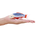 Mojo Asagi Koi Fish Figurine, Hand-Painted Realistic Model
