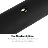 Heavy Duty D Lock for Bikes, Scooters and Motorcycles – Hardened Shackle, Bracket and 2 Keys, Black