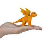 Mojo Baby Fire Dragon Figurine – Fantasy Mythical Creature Toy