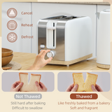 HOMCOM Quick Boil Kettle & Toaster Breakfast Set – Matching Coordinated Design with Adjustable Browning