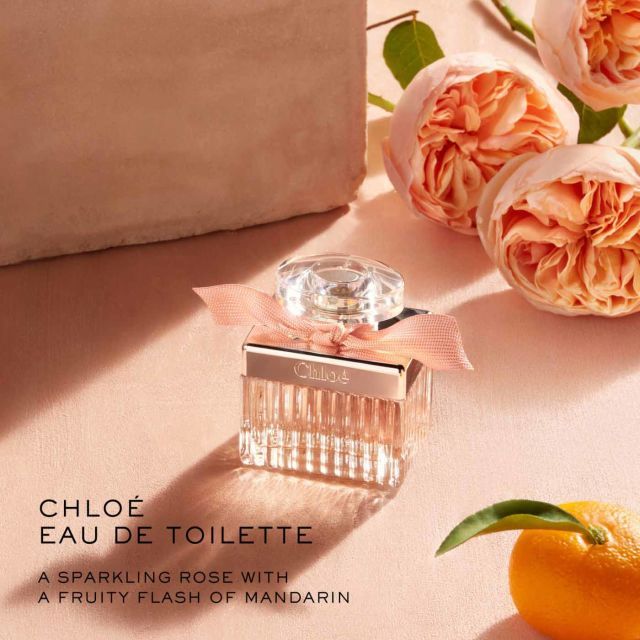 Chloe Rose Tangerine Eau de Toilette Spray 50ml – Floral, Fresh & Citrus Fragrance for Women