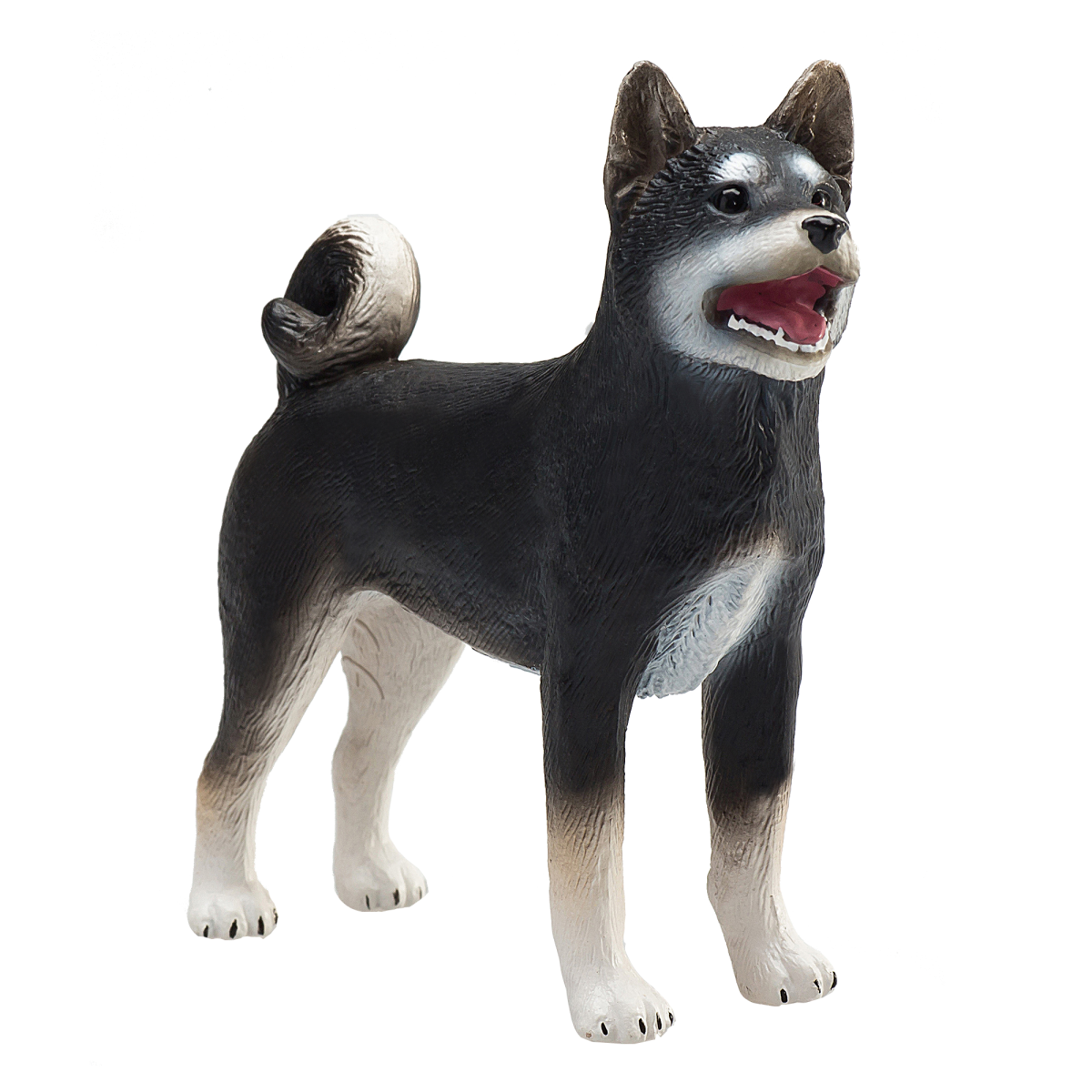 Mojo Black Shiba Inu Dog Figure – Realistic Pet Model