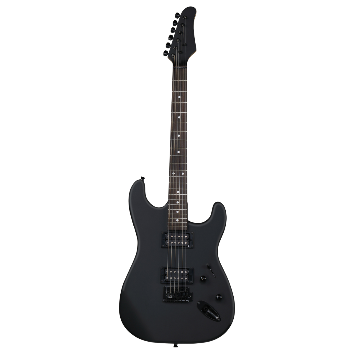 GST 39" Electric Guitar with H-H Humbucker Pickups & Maple Neck – Full-Size Rock Guitar for Beginners, Black