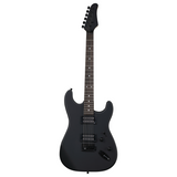 GST 39" Electric Guitar with H-H Humbucker Pickups & Maple Neck – Full-Size Rock Guitar for Beginners, Black