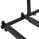 Triple Folding Guitar Rack Stand for 9 Guitars – Neoprene-Protected Tubular Holder, Black