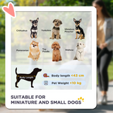 PawHut 3 Wheel Foldable Pet Stroller with Canopy & Mesh Windows – Dog Pram for Small Dogs, Grey