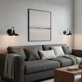 LEDSone E27 Swan Neck Wall Sconce with Built-In Toggle Switch – Industrial Vintage Wall Light