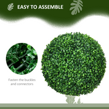 Artificial Topiary Ball Plants – Set of 2