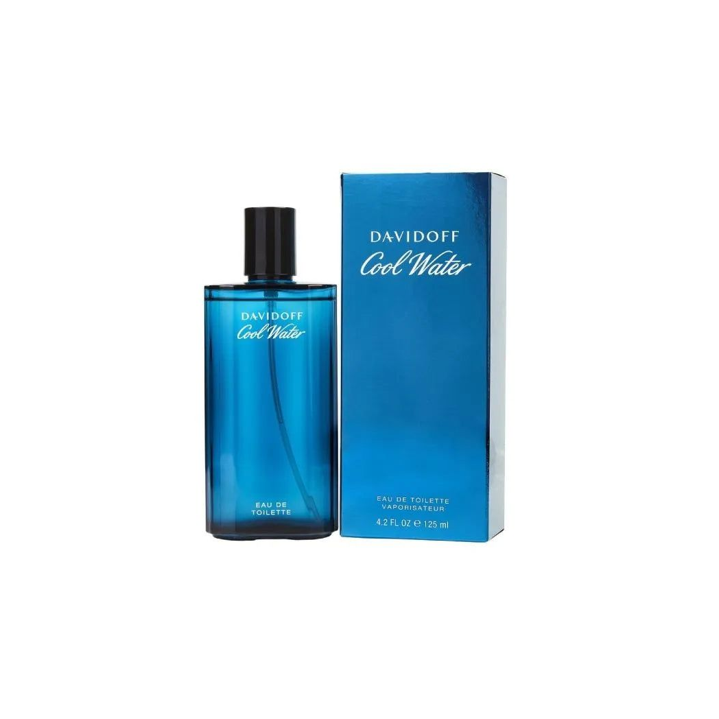 Davidoff Cool Water Aftershave 125ml – Aquatic Aromatic Men's Post-Shave Splash with Mint & Musk