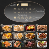 HOMCOM 1300W 4L Air Fryer with 12 Presets, Timer & Non-Stick Basket – Rapid Air Circulation Cooker