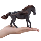 MojoFun Dark Pegasus Toy Figurine – Fantasy Winged Horse Model