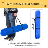 Dog Agility Set with Hoop, Poles, Tunnel & Carrying Bag – Pet Training Play Kit, Obedience Equipment