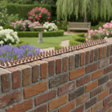 Avilo Security Spikes – Deter Cats, Birds and Unwanted Visitors, Brown