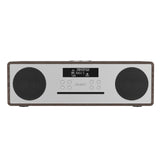 Majority Oakington Music System with DAB/DAB+, FM Radio, CD Player & Bluetooth – USB & AUX-in, Walnut
