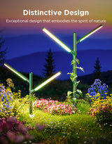 Govee RGBICWW Garden Lights, 2 Pack – 16 Million Colours, IP66 Weatherproof Aluminium Outdoor Lights