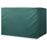 Outsunny Large Patio Swing Chair Cover with Drawstring – Heavy Duty Garden Furniture Protector, Green