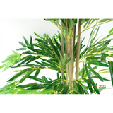 180cm (6ft) Artificial Bamboo Plants – XL Natural Green Trees for Home Decor